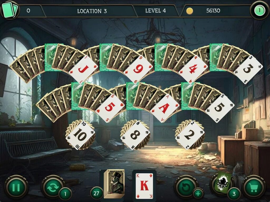 Изображение игры: Mystery Solitaire. Cthulhu Mythos 3
