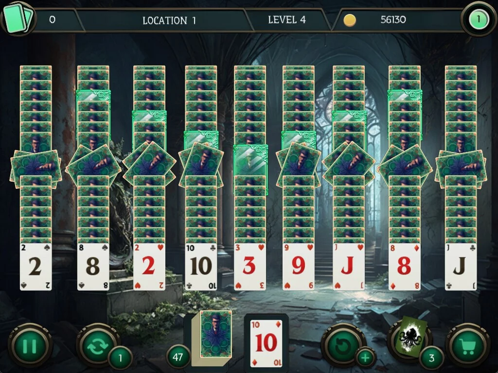 Изображение игры: Mystery Solitaire. Cthulhu Mythos 3
