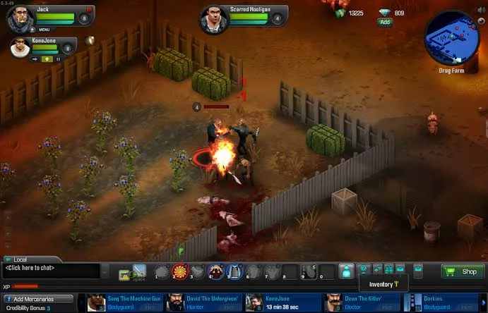 Изображение игры: Zombies Online