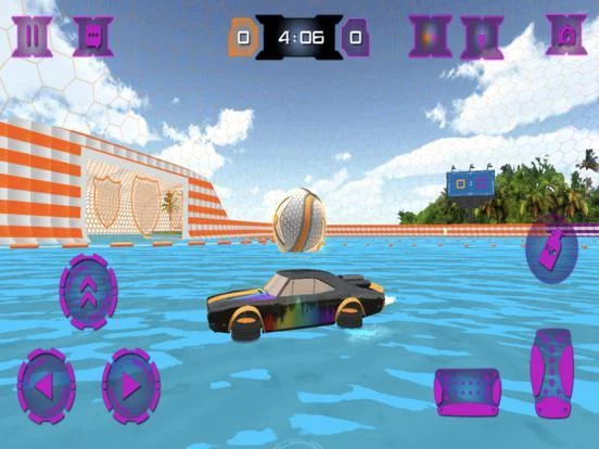 Изображение игры: Super Rocket Ball:Soccer League Online Multiplayer