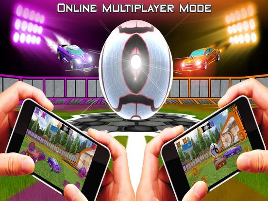 Изображение игры: Super Rocket Ball:Soccer League Online Multiplayer