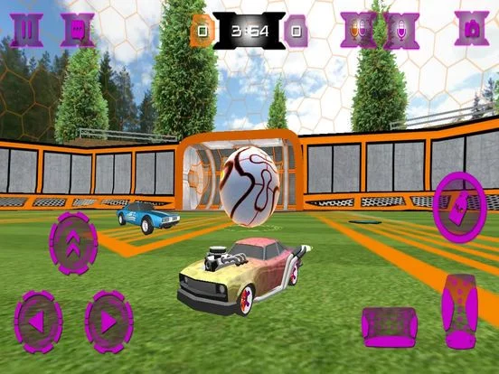 Изображение игры: Super Rocket Ball:Soccer League Online Multiplayer