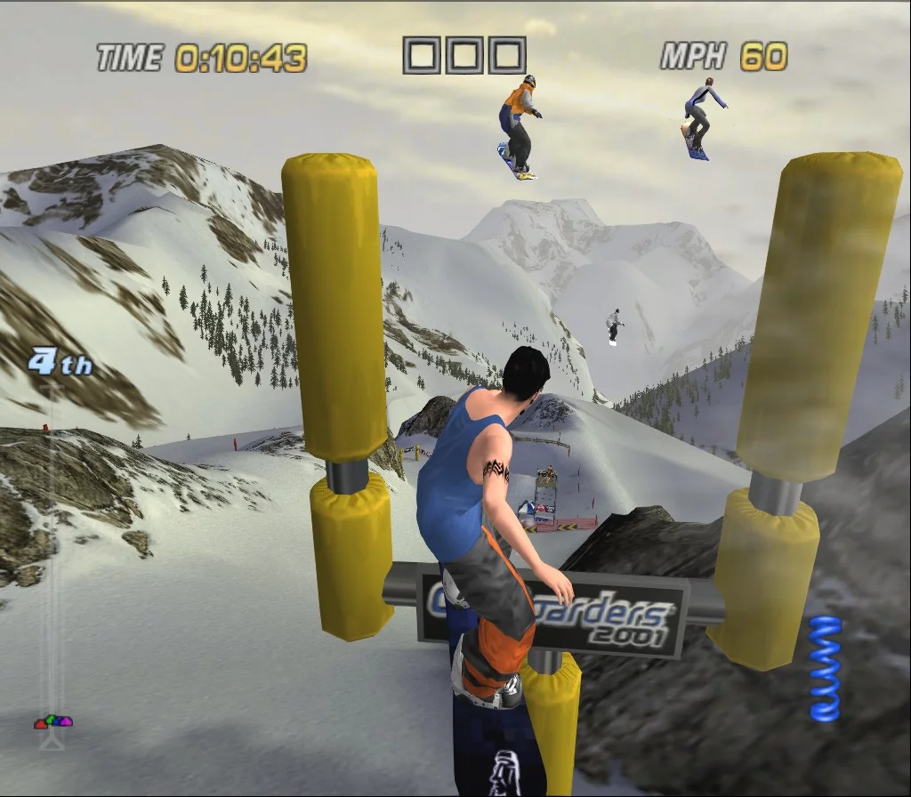 Изображение игры: Cool Boarders 2001