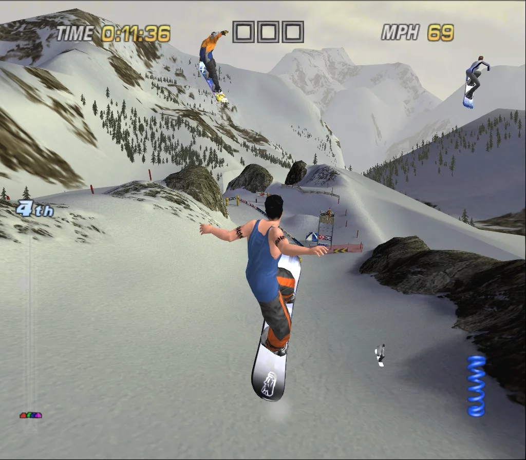 Изображение игры: Cool Boarders 2001