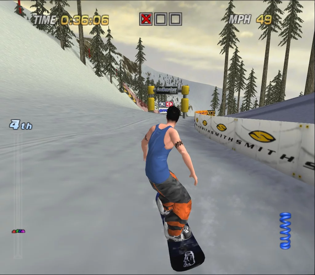 Изображение игры: Cool Boarders 2001