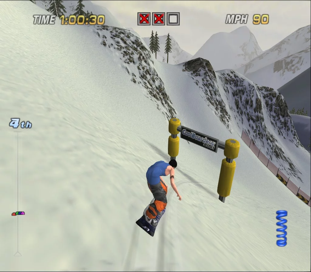 Изображение игры: Cool Boarders 2001