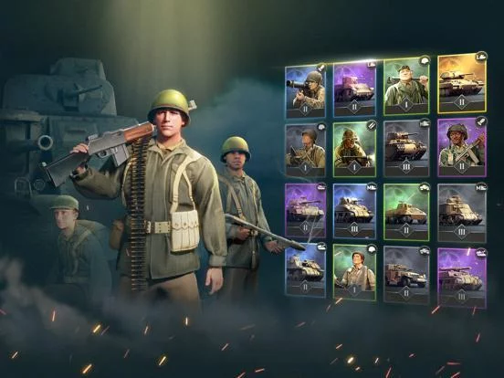 Изображение игры: World War Armies: WW2 PvP RTS