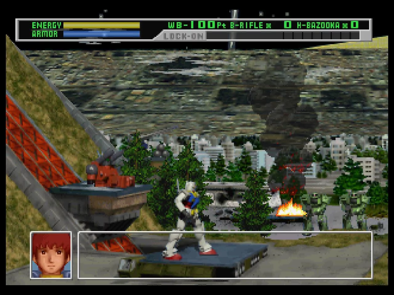 Изображение игры: Mobile Suit Gundam