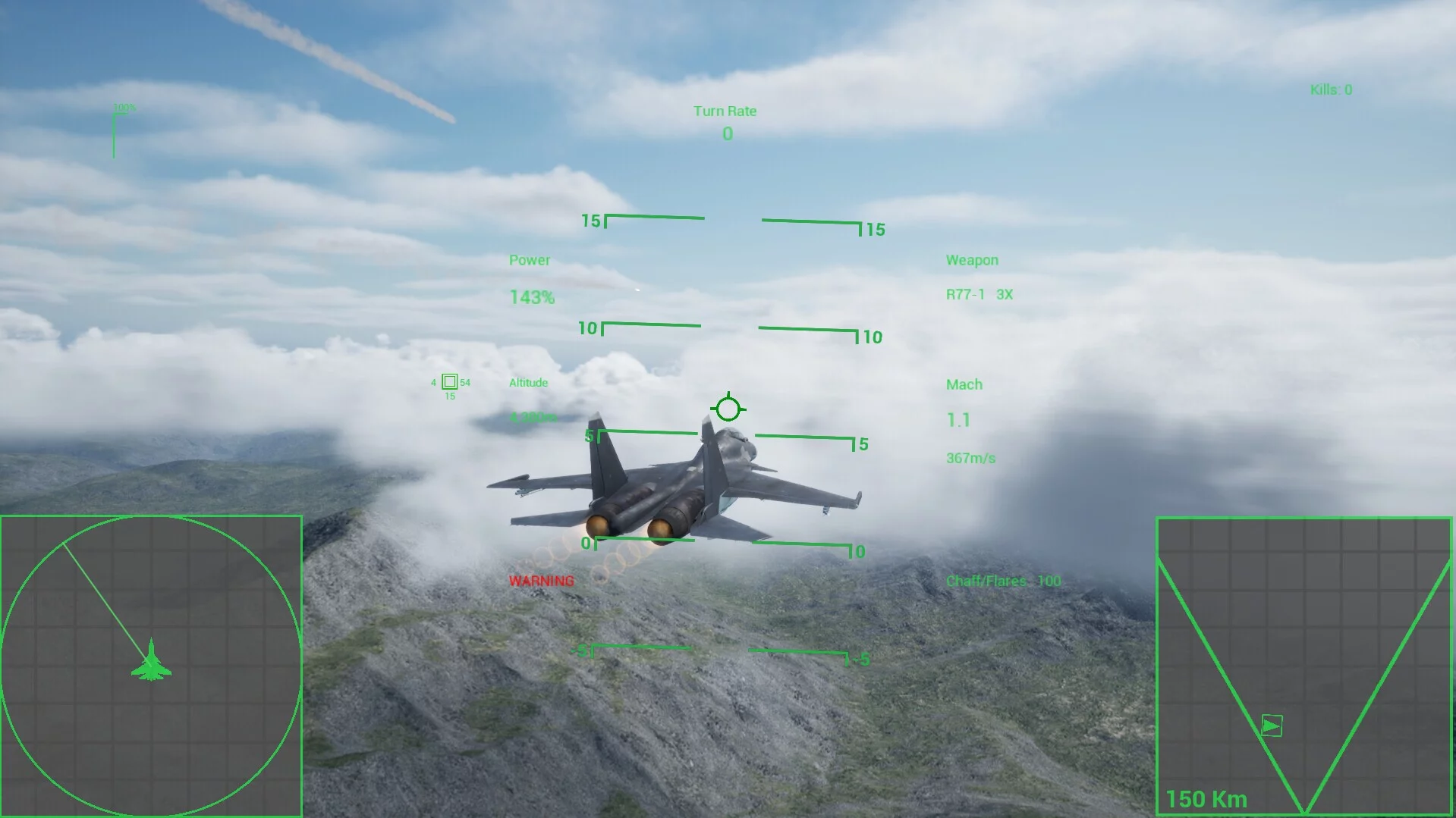Изображение игры: Modern Air Combat: Beyond Visual Range