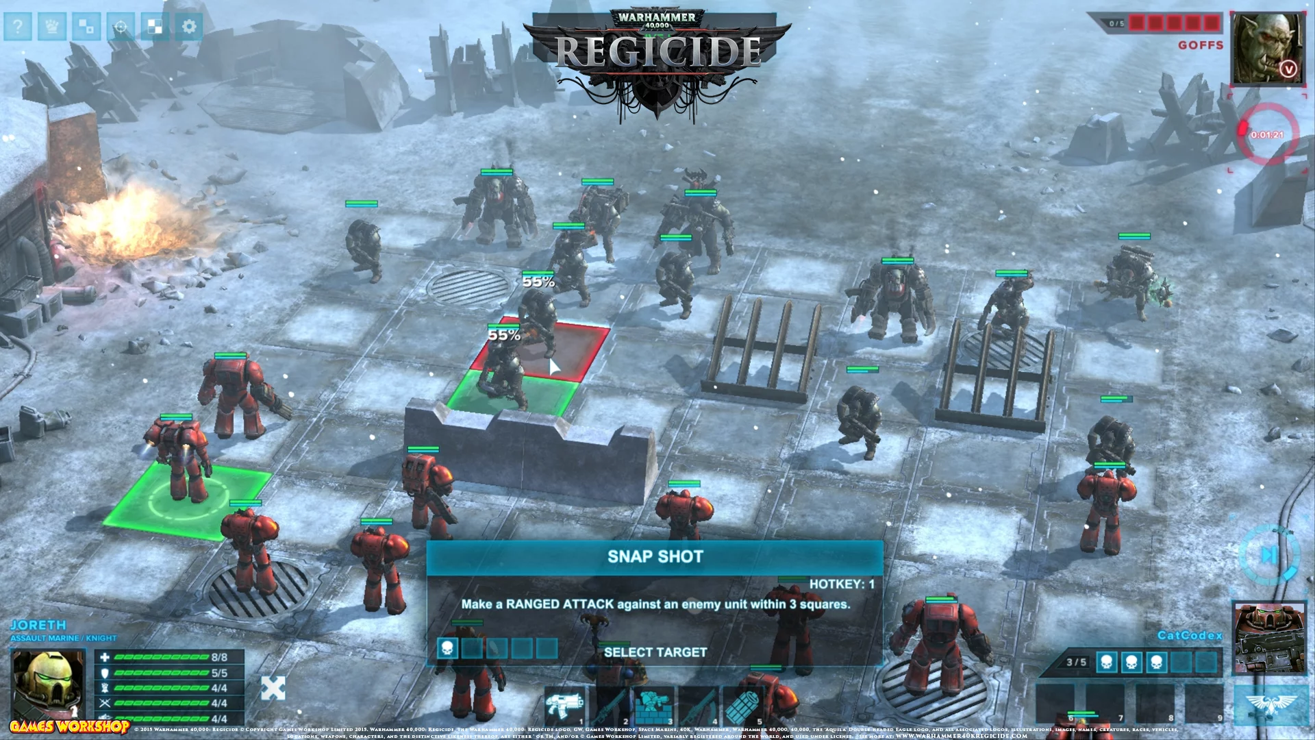 Изображение игры: Warhammer 40,000: Regicide