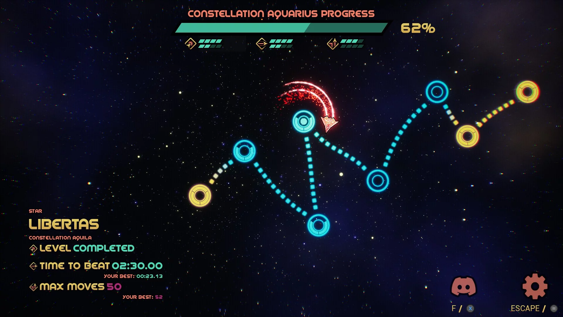 Изображение игры: Blaze in Space: Beat a-Maze