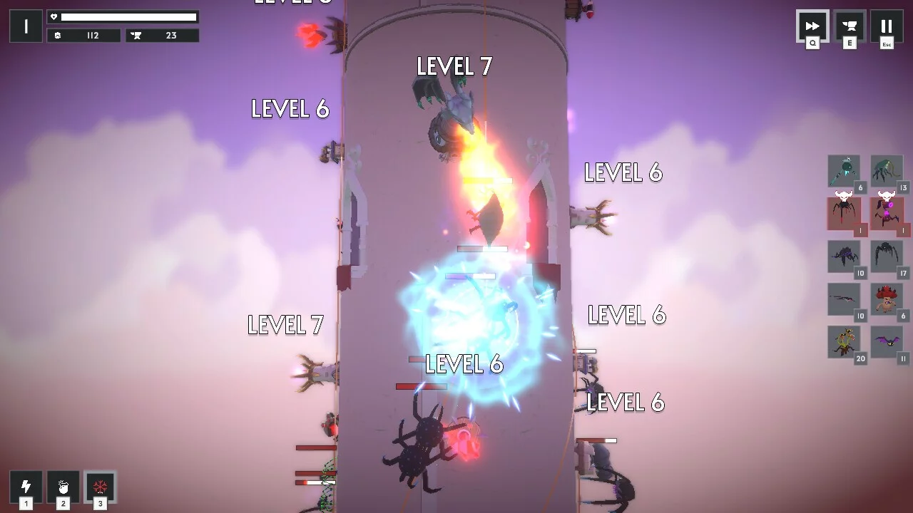 Изображение игры: Monos: The Endless Tower