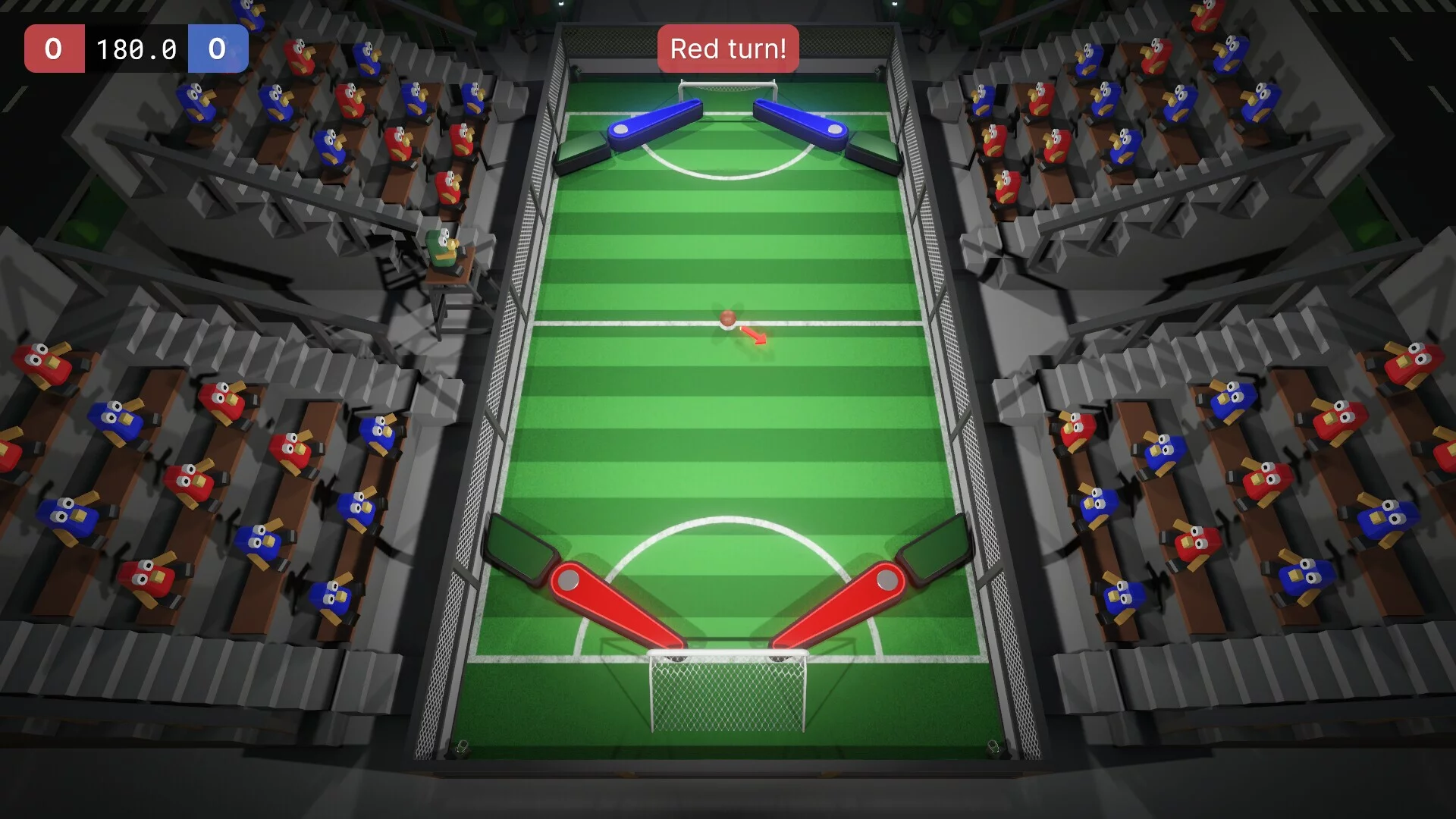 Изображение игры: Flipper Soccer