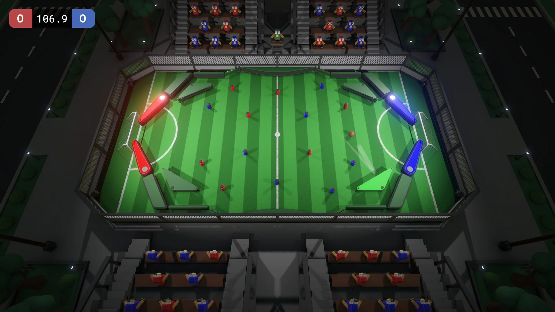 Изображение игры: Flipper Soccer