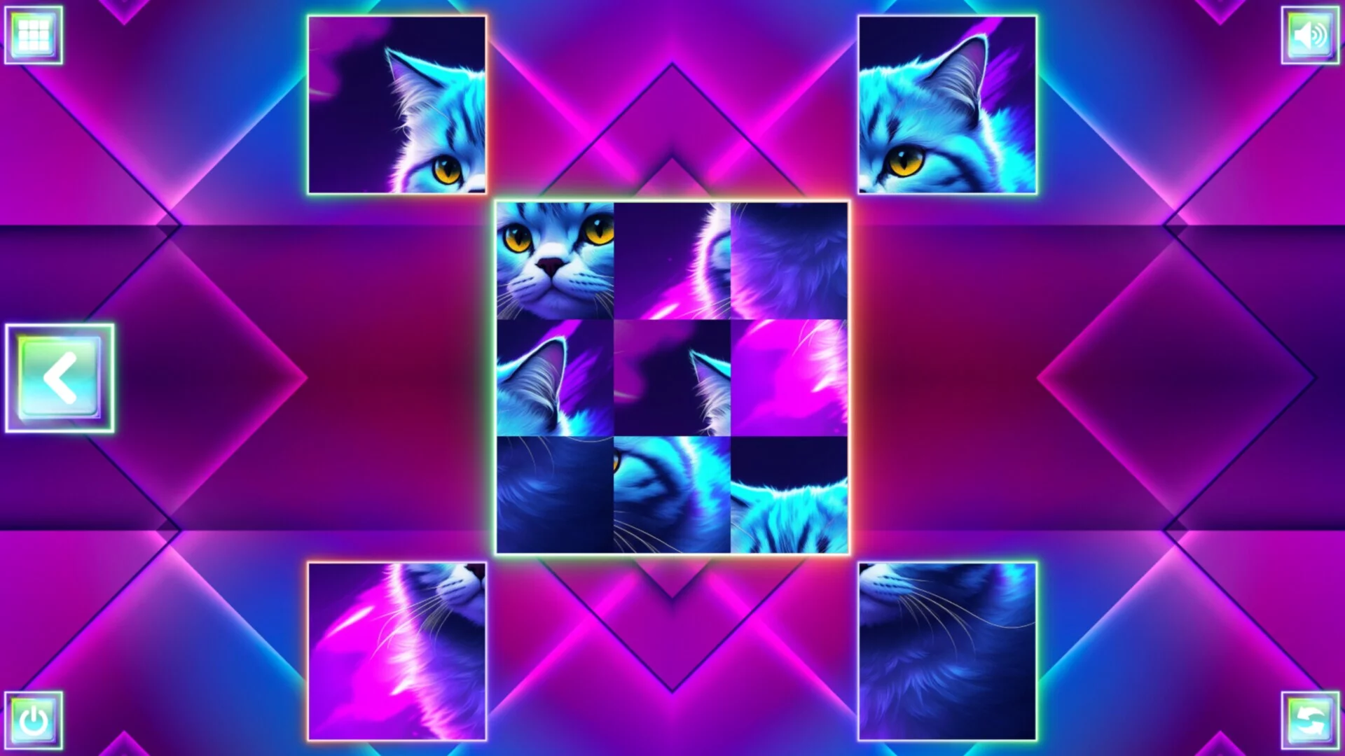 Изображение игры: Neon Fantasy: Cats