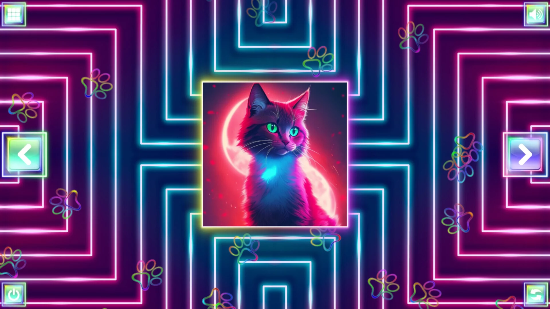 Изображение игры: Neon Fantasy: Cats