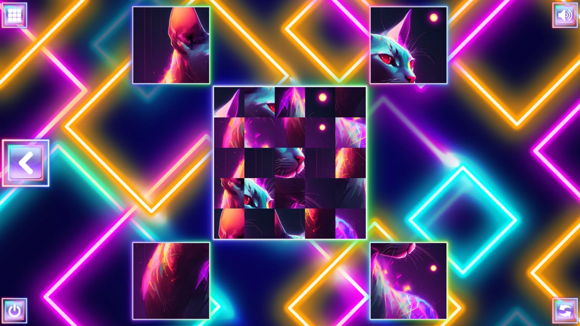 Изображение игры: Neon Fantasy: Cats