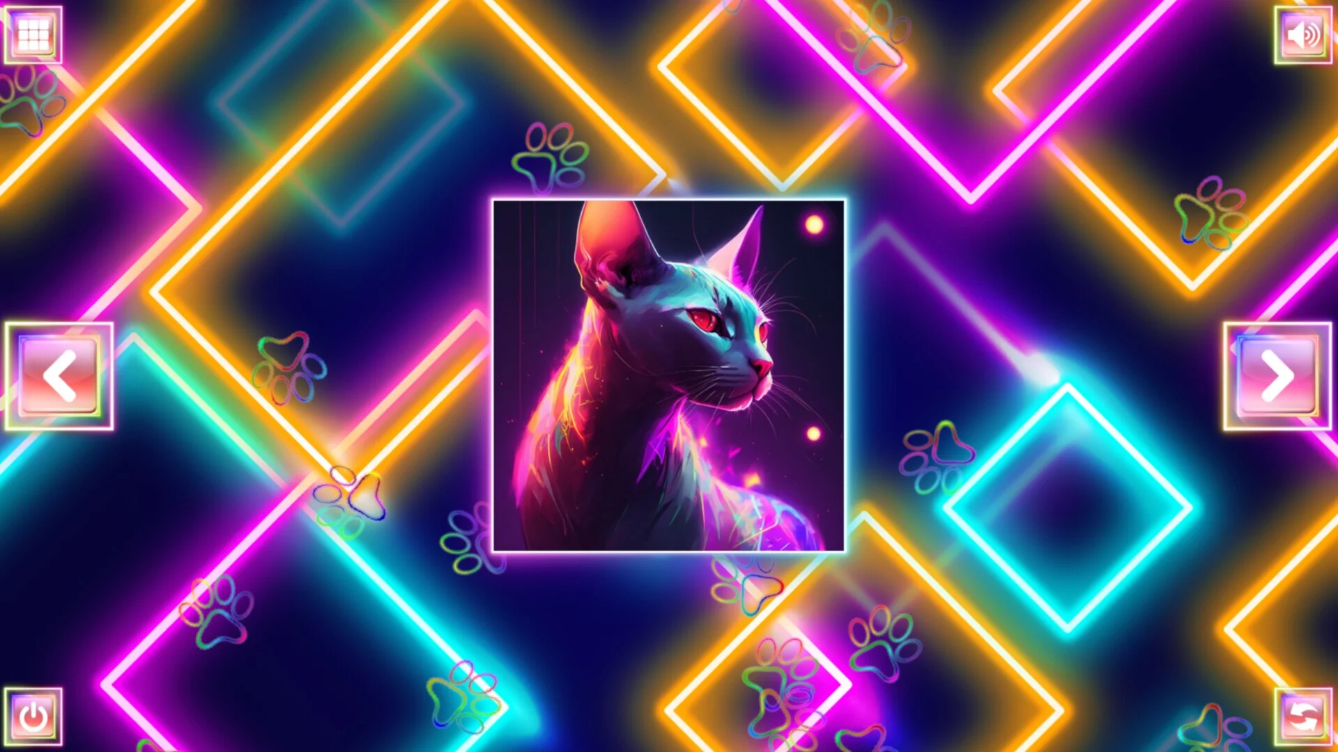 Изображение игры: Neon Fantasy: Cats