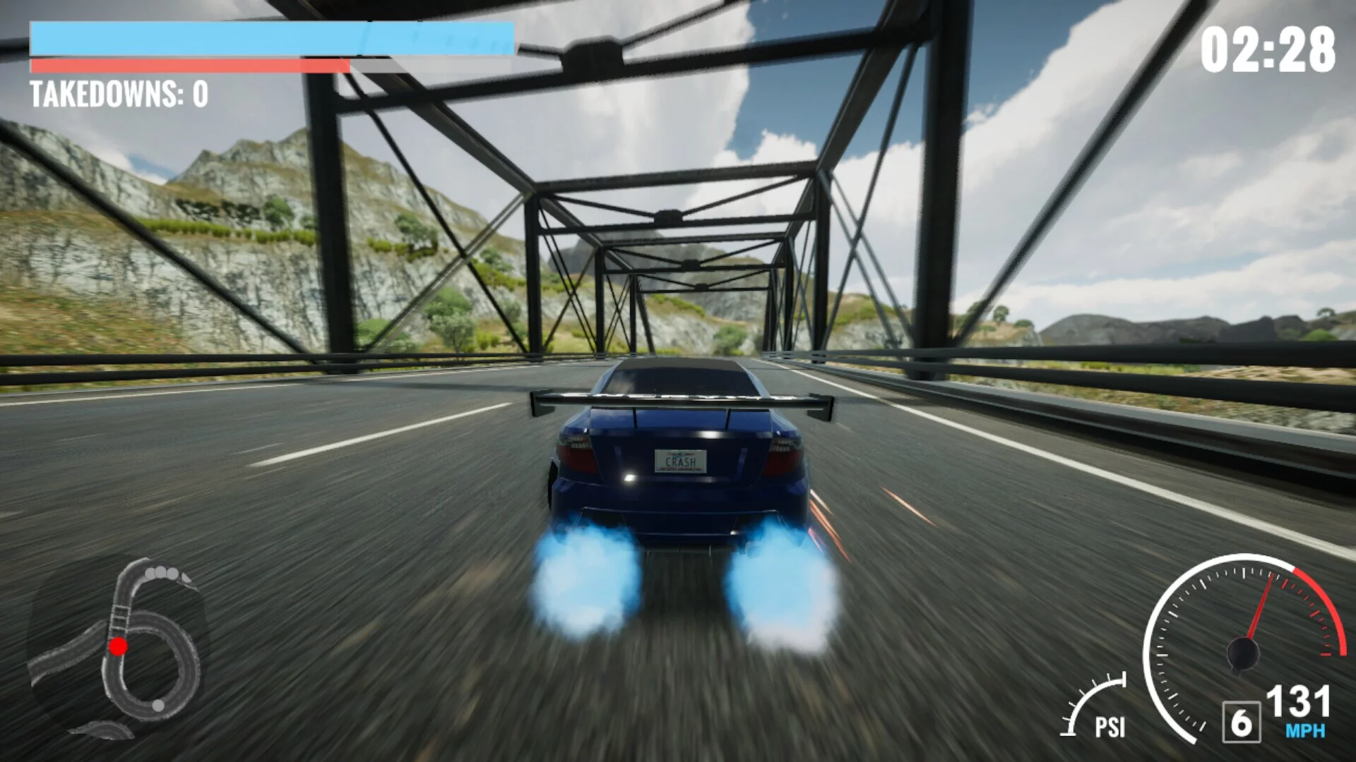 Изображение игры: Bump and Run Racing