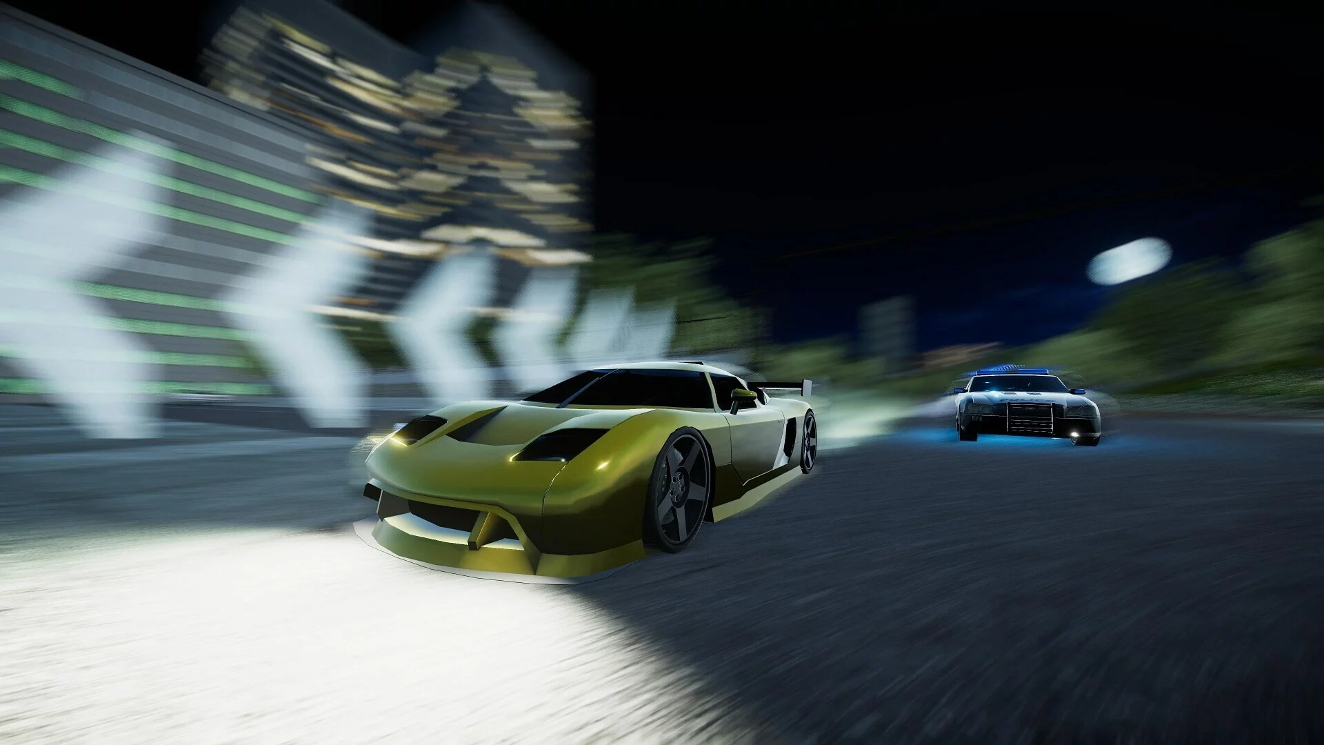 Изображение игры: Bump and Run Racing