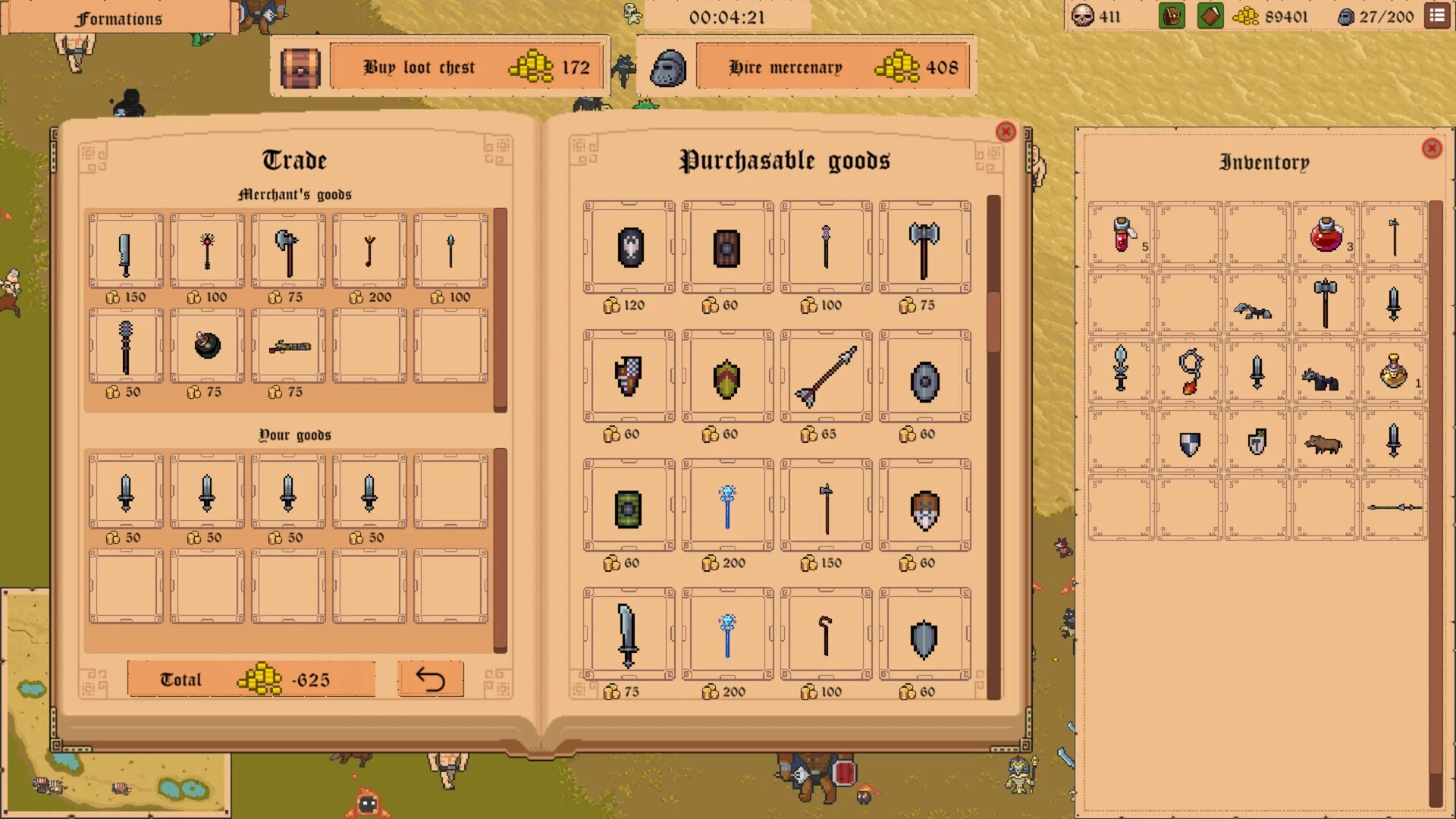 Изображение игры: Mercenaries of the Kingdom: First Blood