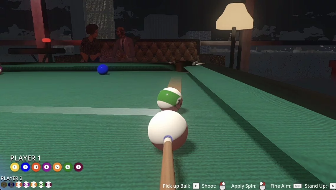 Изображение игры: Friends Play Pool