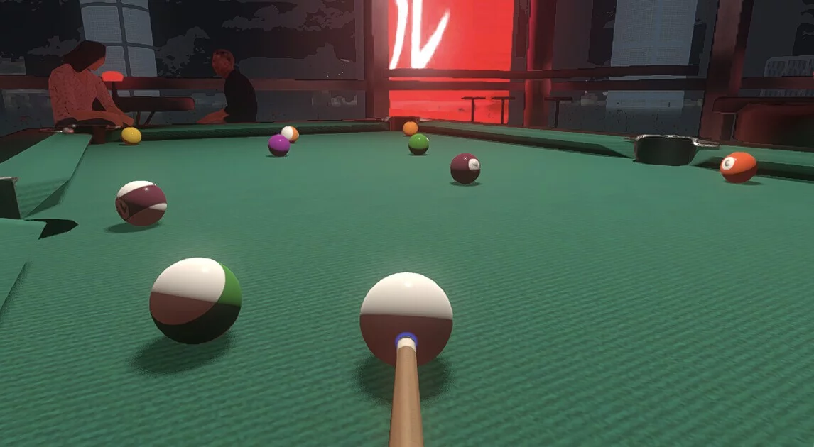 Изображение игры: Friends Play Pool