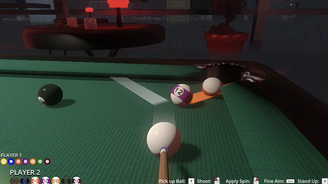 Изображение игры: Friends Play Pool
