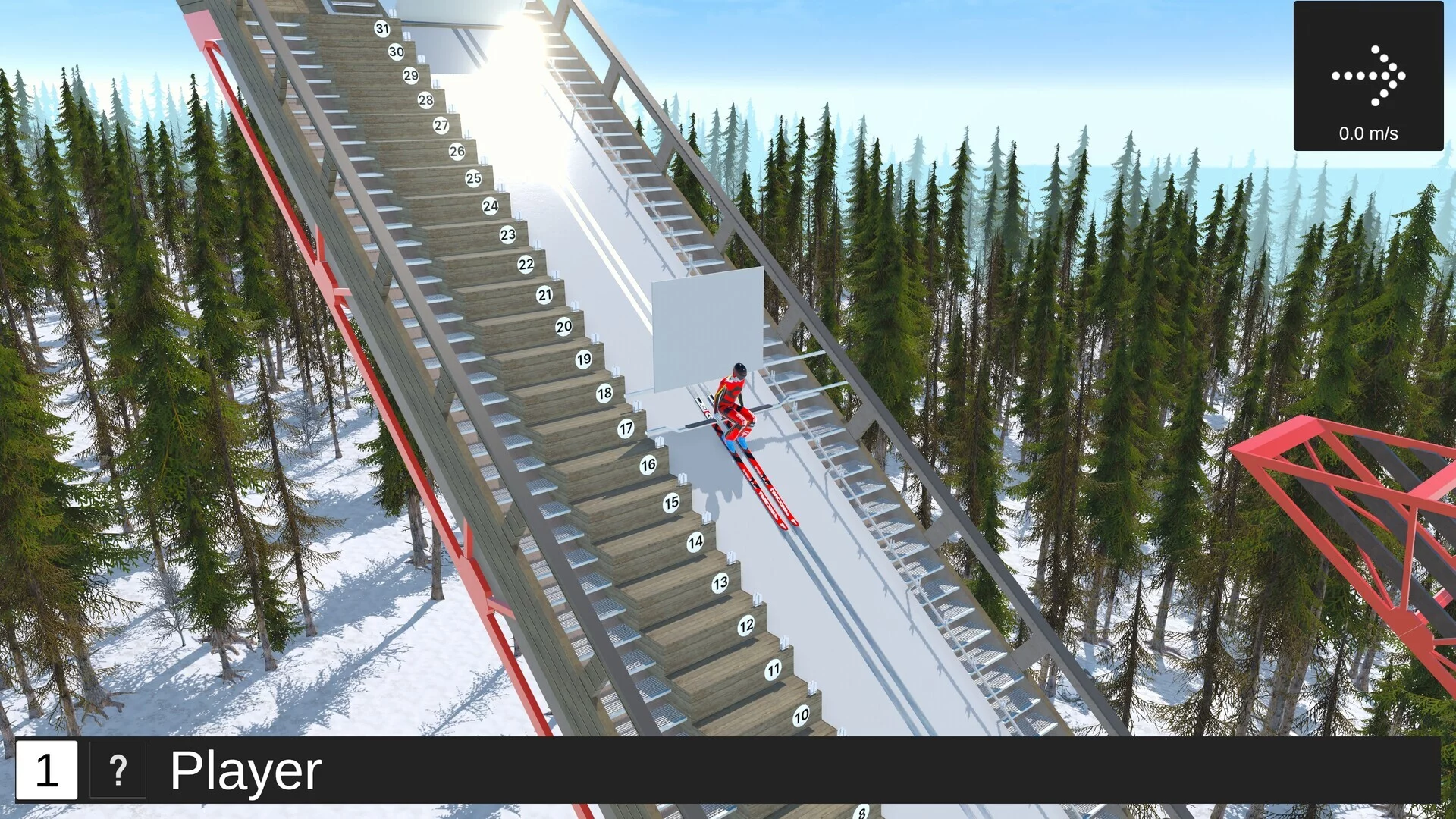 Изображение игры: Ski Jumping PVP