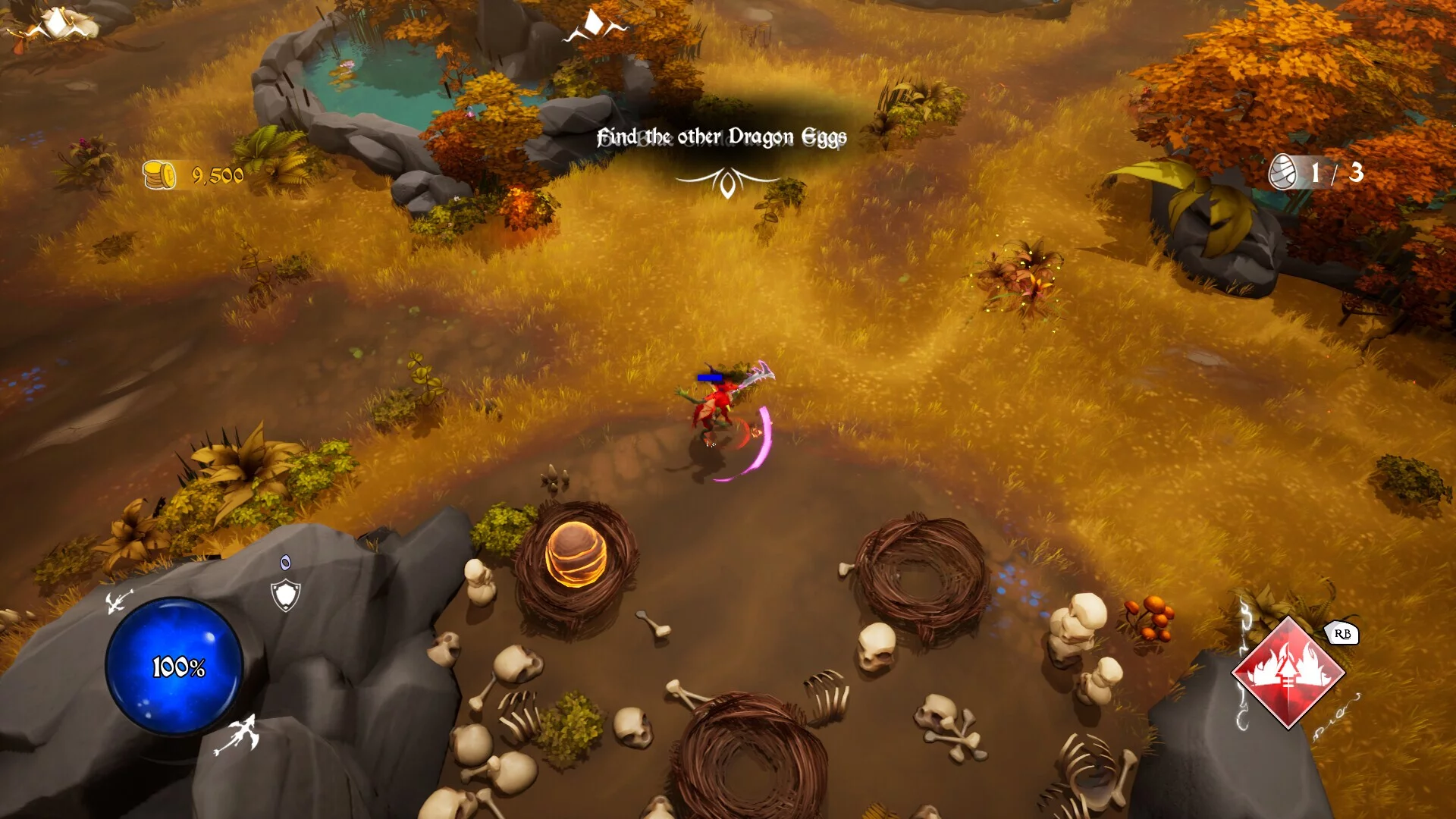 Изображение игры: Embers: Return to Dragonland