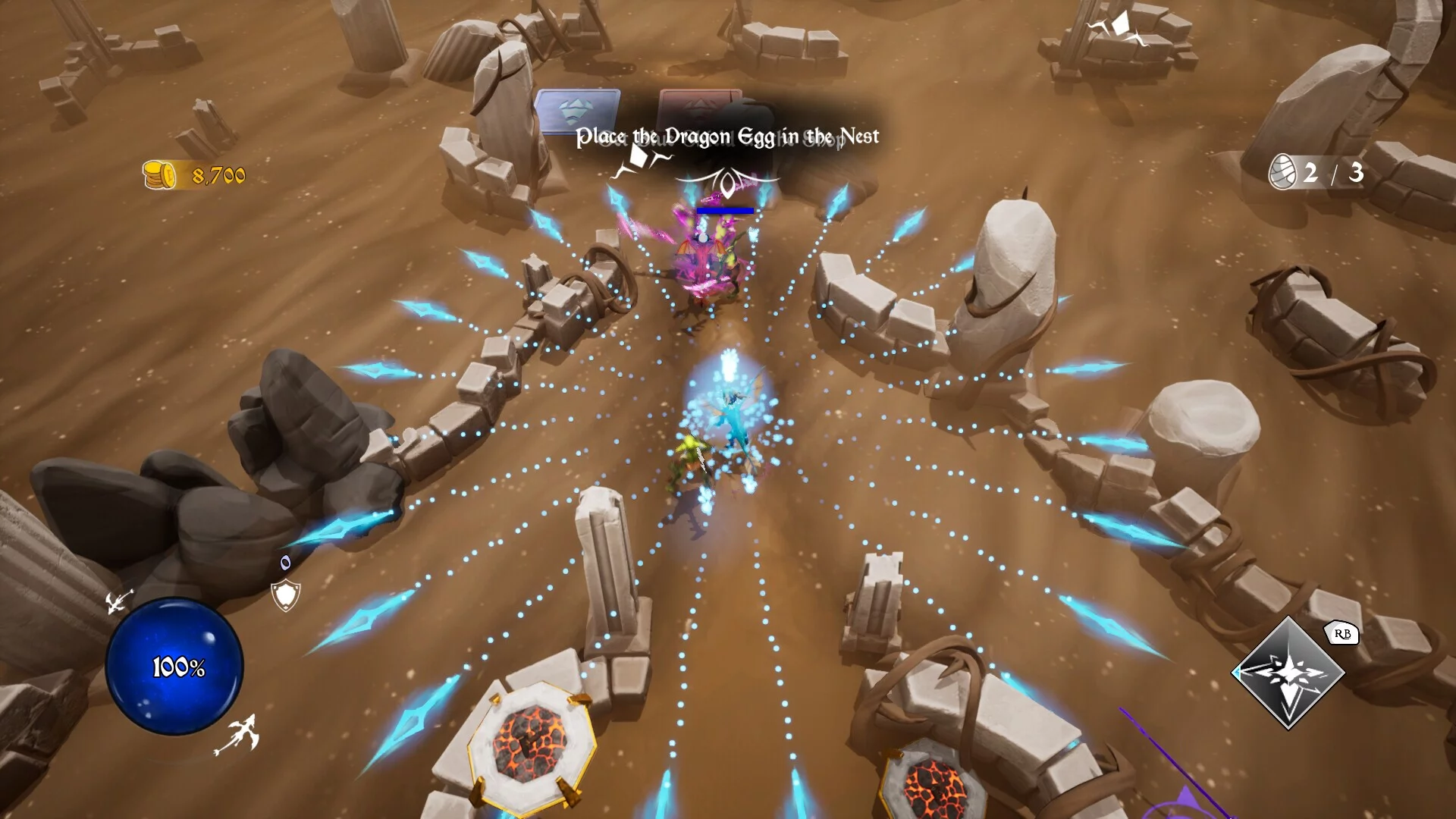 Изображение игры: Embers: Return to Dragonland
