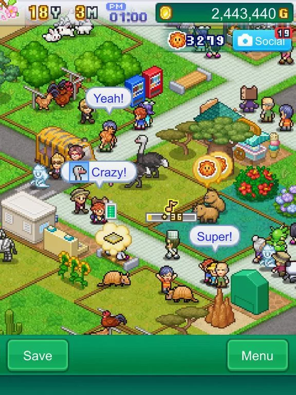 Изображение игры: Zoo Park Story
