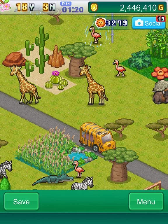 Изображение игры: Zoo Park Story