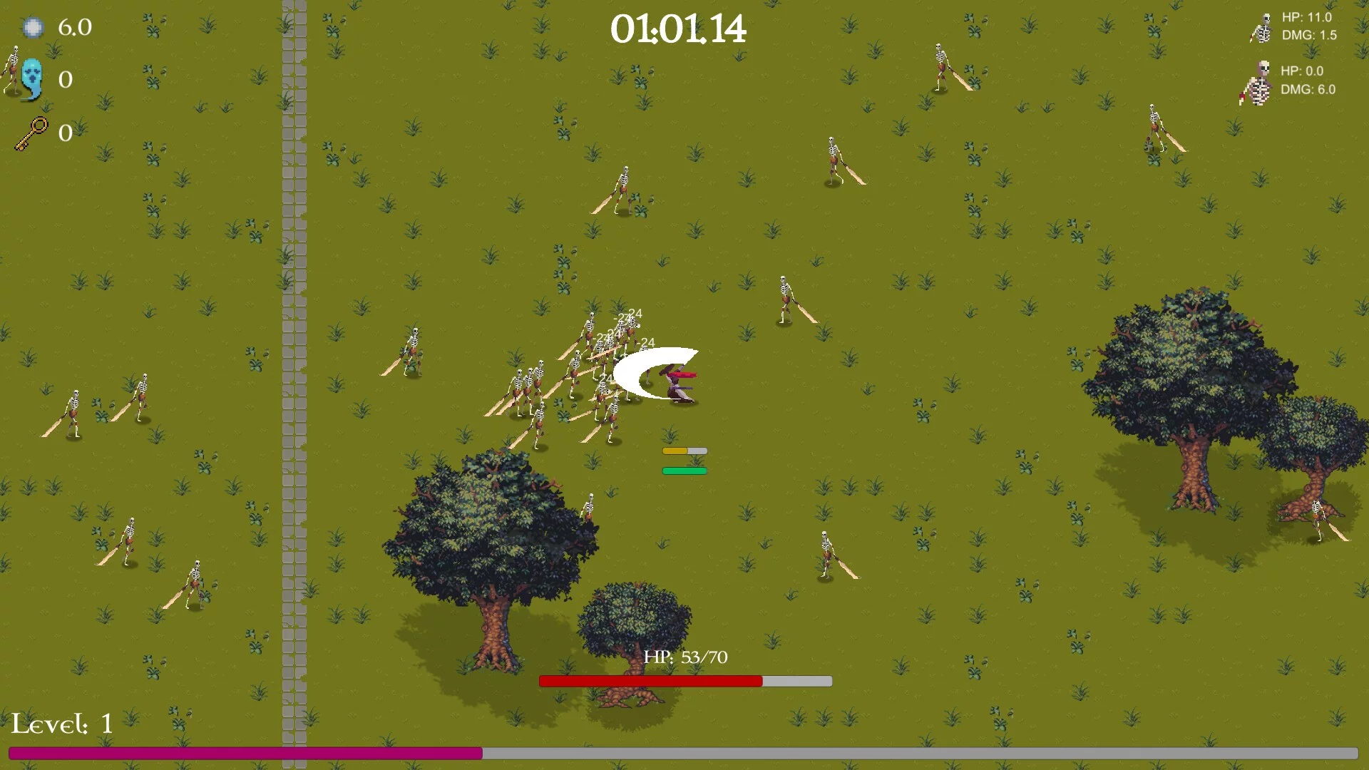 Изображение игры: HordeFighter 2D