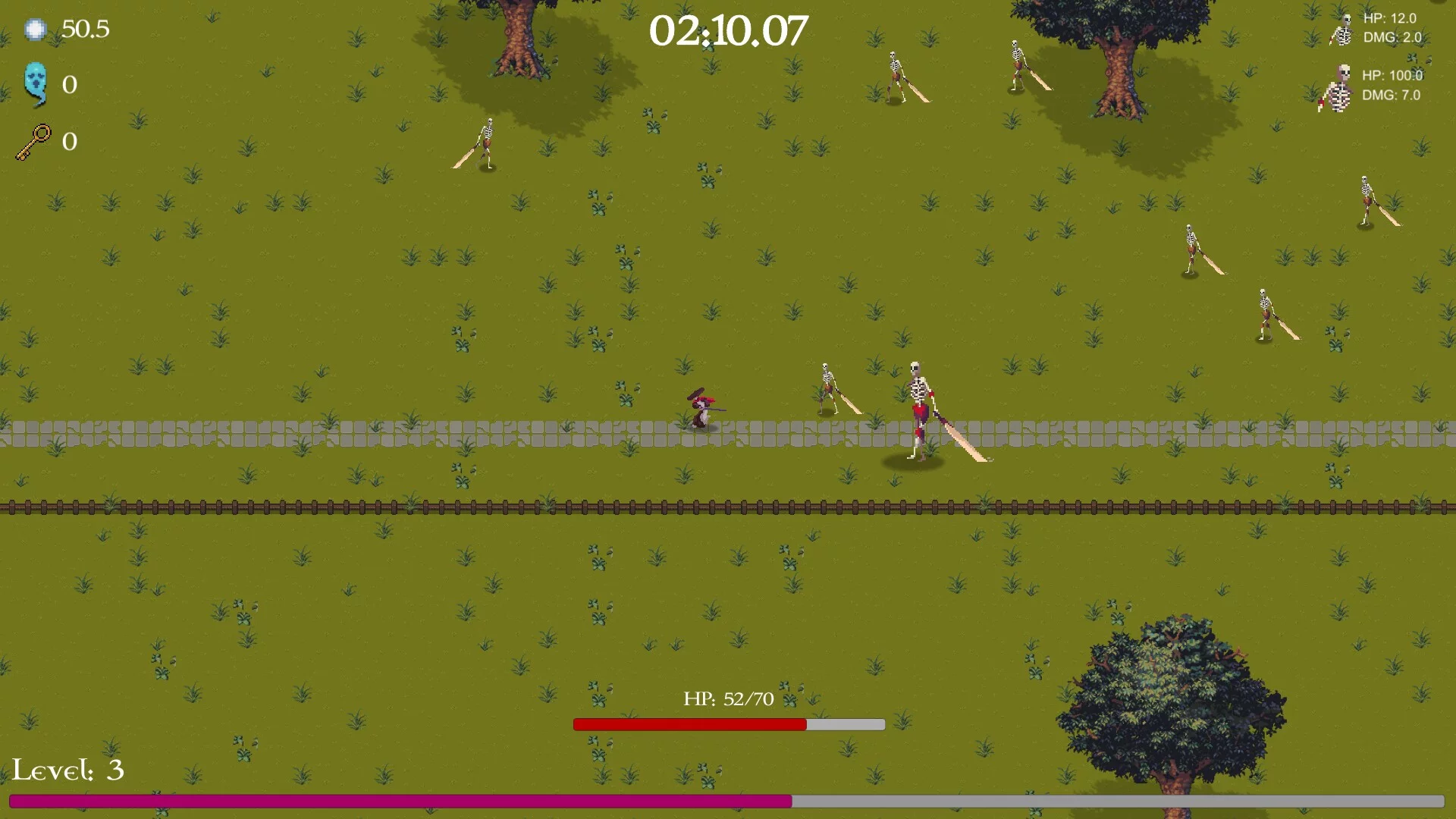 Изображение игры: HordeFighter 2D