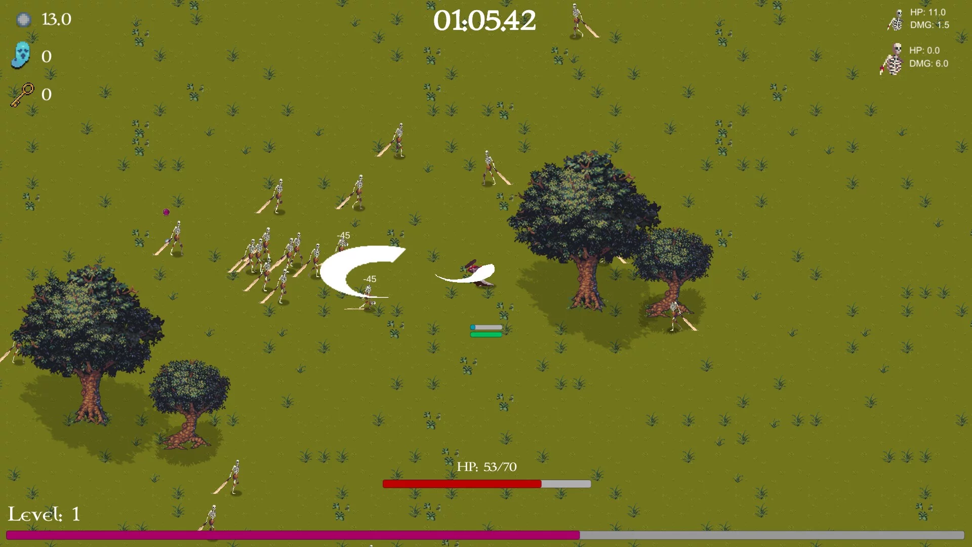 Изображение игры: HordeFighter 2D