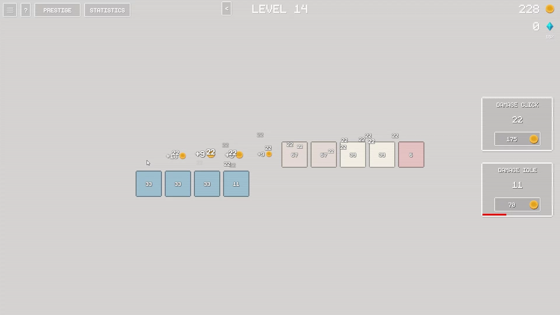 Изображение игры: Idle Blocks