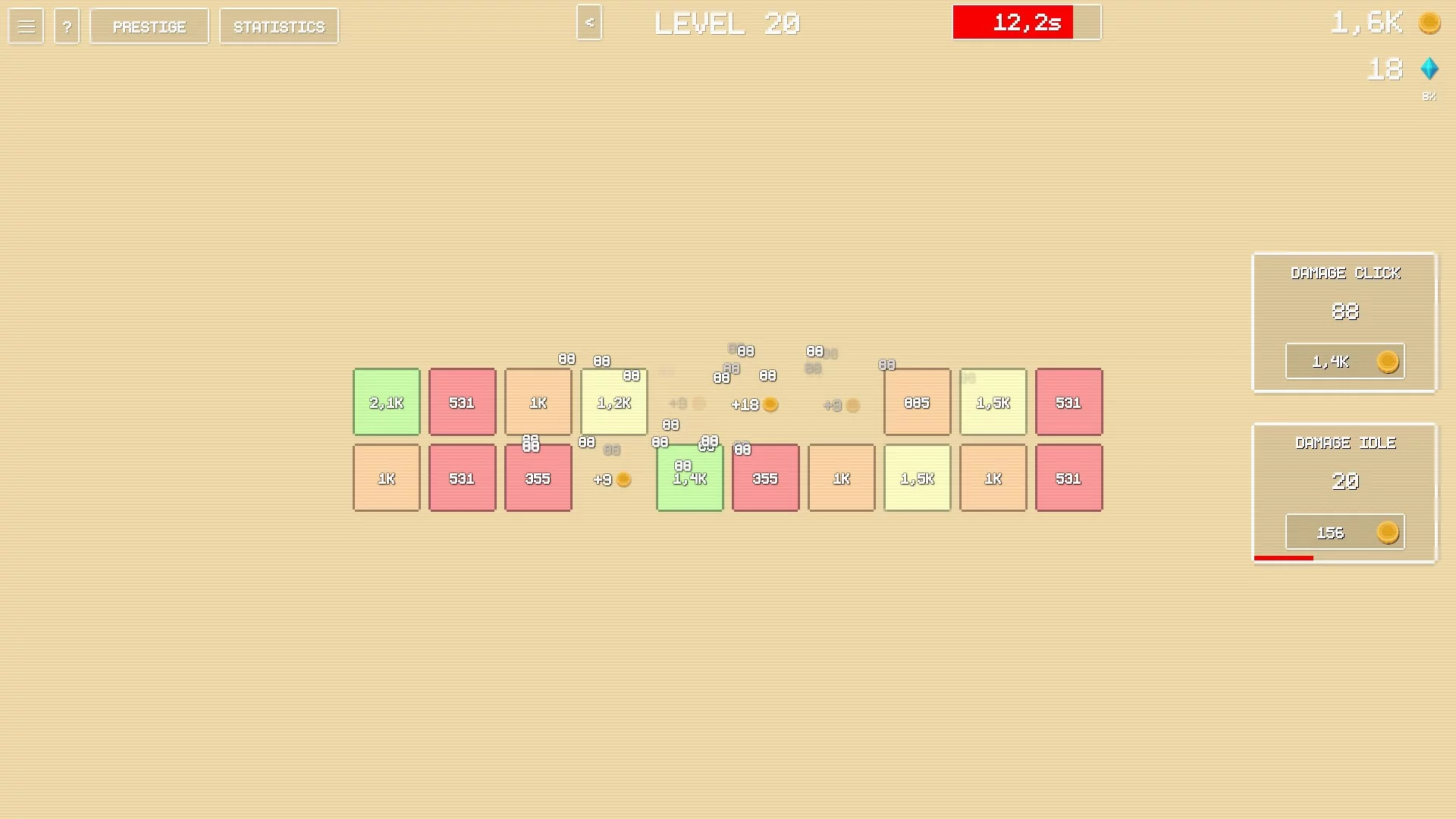 Изображение игры: Idle Blocks