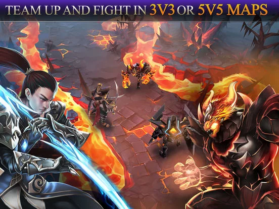 Изображение игры: Heroes of Order & Chaos - Multiplayer Online Game