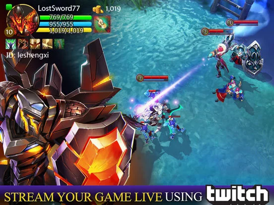 Изображение игры: Heroes of Order & Chaos - Multiplayer Online Game