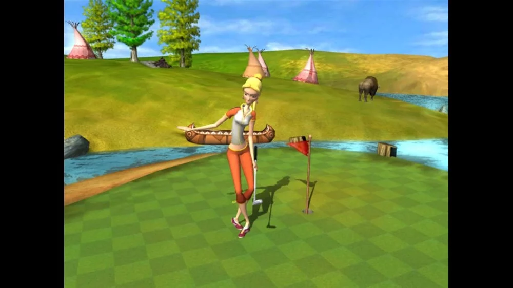 Изображение игры: 3D Ultra Minigolf