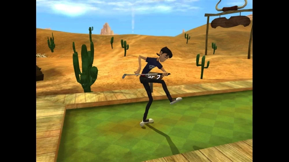 Изображение игры: 3D Ultra Minigolf