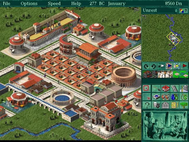 Изображение игры: Caesar 2
