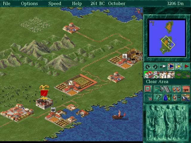 Изображение игры: Caesar 2