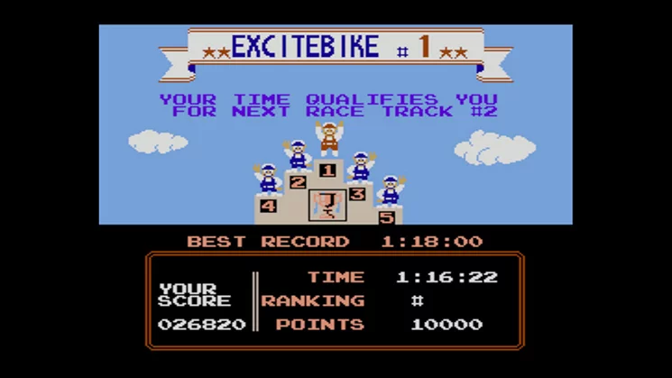 Изображение игры: VS. Excitebike