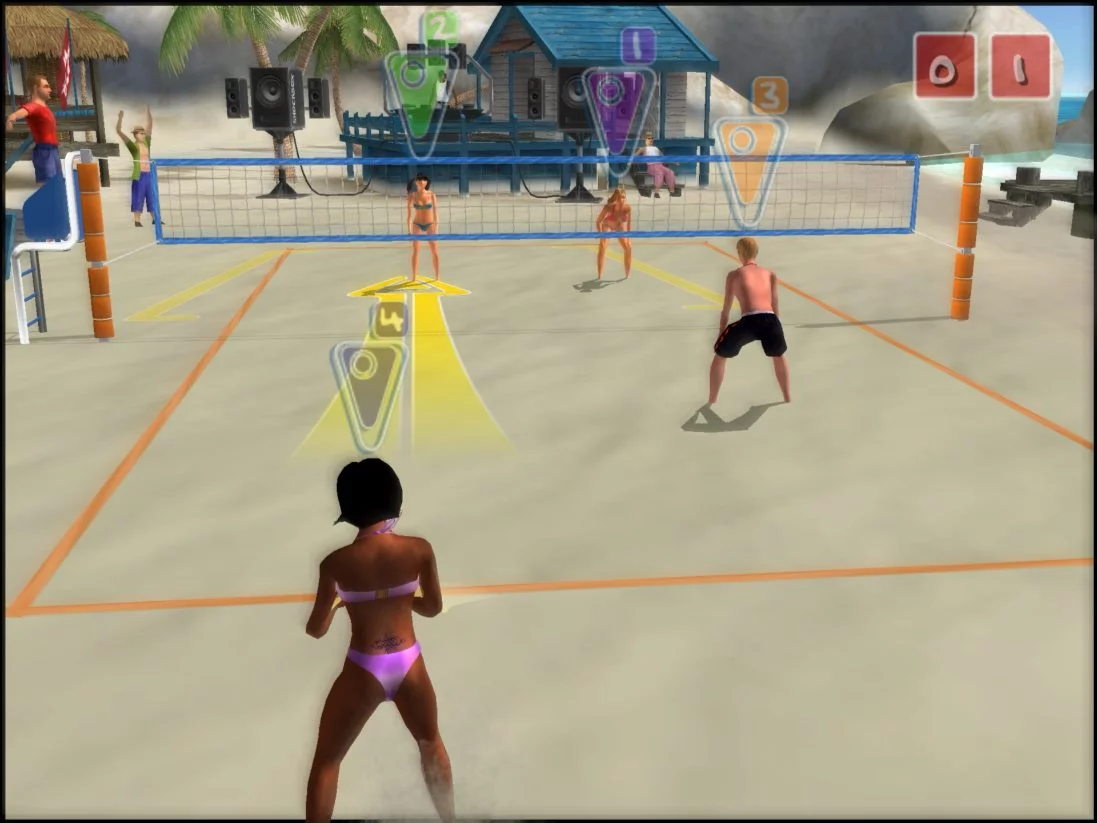 Изображение игры: Summer Heat Beach Volleyball