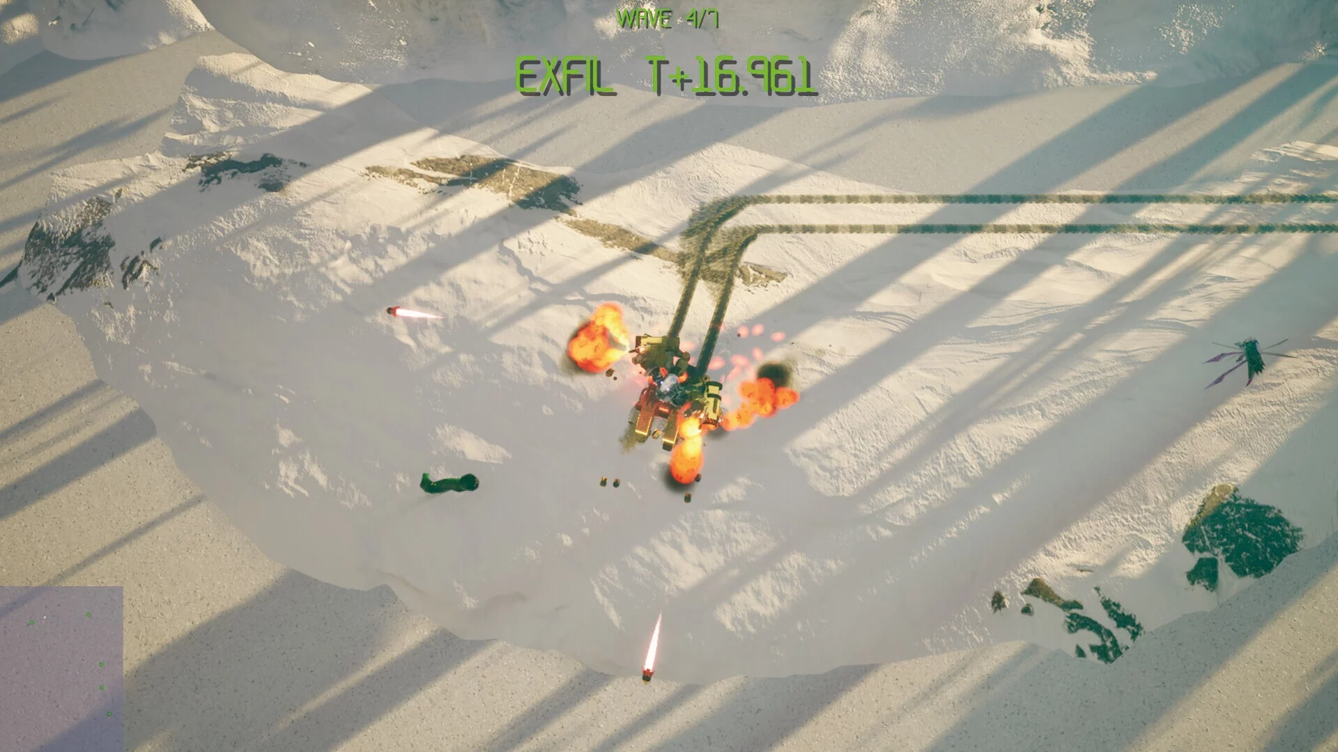 Изображение игры: Mech vs. Bugs