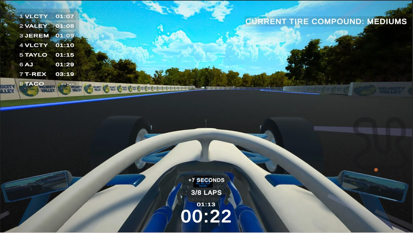 Изображение игры: Velocity Valley