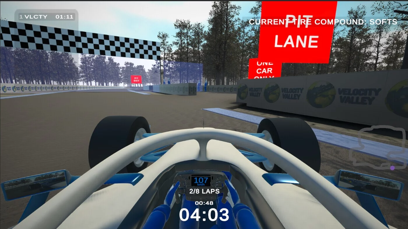 Изображение игры: Velocity Valley