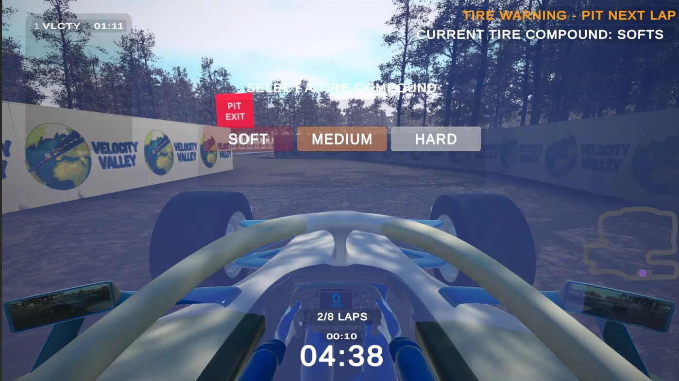 Изображение игры: Velocity Valley
